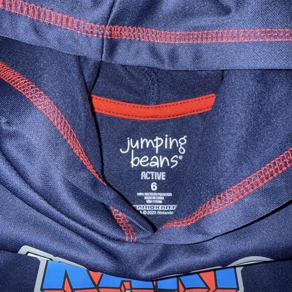 Boys Size 6 Jumping Beans Nintendo Mario Kart Active Fleece Hoodie - Picture 3 of 6